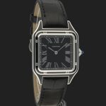 Cartier Santos Dumont WSSA0046 (2024) - Black dial 44 mm Steel case (4/8)