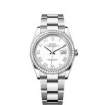 Rolex Datejust 36 126284RBR (2024) - White dial 36 mm Steel case (1/1)