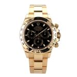 Rolex Daytona 116508 (2021) - Black dial 40 mm Yellow Gold case (2/8)