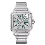 Cartier Santos WHSA0027 (2025) - Transparant wijzerplaat 48mm Staal (1/6)