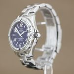 Breitling Colt Automatic A17350 (1999) - Blue dial 38 mm Steel case (5/8)