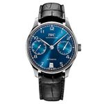 IWC Portuguese Automatic IW500710 (2023) - Blauw wijzerplaat 42mm Staal (1/1)