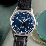 IWC Pilot Mark IW325501 (Onbekend (willekeurig serienummer)) - Zwart wijzerplaat 39mm Staal (1/8)