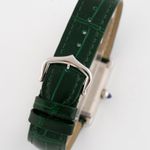 Cartier Tank WSTA0056 (2022) - Green dial 34 mm Steel case (4/5)