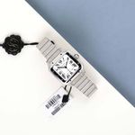 Cartier Santos WSSA0029 (2024) - Silver dial 35 mm Steel case (2/8)