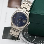 Rolex Oyster Precision 6694 (Unknown (random serial)) - Blue dial 34 mm Steel case (5/8)