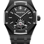 Audemars Piguet Royal Oak Tourbillon 26522CE.OO.1225CE.01 (2025) - Zwart wijzerplaat 41mm Keramiek (1/1)
