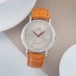 IWC Portofino Automatic IW356303 (2008) - Silver dial 39 mm Steel case (1/8)