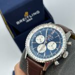 Breitling Navitimer 01 (46 MM) AB0137211C1P1 (2024) - Blauw wijzerplaat 46mm Staal (5/8)