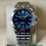 Breitling Chronomat GMT A32398101C1A1 (2026) - Blauw wijzerplaat 40mm Staal (2/7)