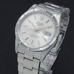 Rolex Oyster Perpetual Date 15210 (1991) - Silver dial 34 mm Steel case (6/7)