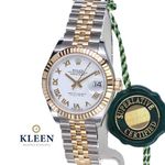 Rolex Lady-Datejust 279173 (2023) - White dial 28 mm Gold/Steel case (1/8)