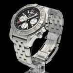 Breitling Chronomat 44 GMT AB0420 (2016) - Black dial 44 mm Steel case (5/8)