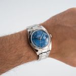 Rolex Datejust 41 126334 (2017) - Blauw wijzerplaat 41mm Staal (5/6)