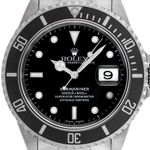 Rolex Submariner Date 16610 (2006) - 40mm Staal (1/8)