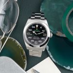 Rolex Air-King 116900 (Unknown (random serial)) - Black dial 40 mm Steel case (1/8)