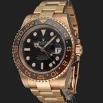 Rolex GMT-Master II 126715CHNR (2018) - Zwart wijzerplaat 40mm Roségoud (1/8)