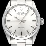 Rolex Air-King 5500 (1978) - Silver dial 34 mm Steel case (1/7)