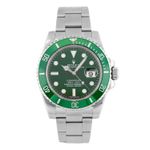 Rolex Submariner Date 116610LV (2011) - Green dial 40 mm Steel case (1/5)