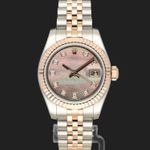 Rolex Lady-Datejust 179171 (2017) - Pearl dial 26 mm Gold/Steel case (2/8)