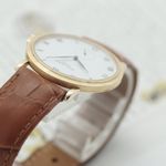 Patek Philippe Calatrava 3919J (2000) - White dial 34 mm Yellow Gold case (7/8)