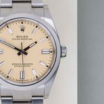 Rolex Oyster Perpetual 36 126000 (2025) - Beige wijzerplaat 36mm Staal (5/8)