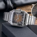 Cartier Santos WSSA0065 (2024) - Bronze dial 35 mm Steel case (2/8)