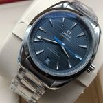 Omega Seamaster Aqua Terra 220.10.41.21.03.002 (2024) - Blue dial 41 mm Steel case (4/8)