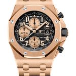 Audemars Piguet Royal Oak Offshore Chronograph 26470OR.OO.1000OR.03 (2025) - Black dial 42 mm Rose Gold case (1/1)