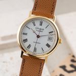 Glashütte Original Vintage 10-31-01-01-04 (1994) - Wit wijzerplaat 35mm Goud/Staal (3/8)