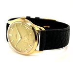 Omega Vintage Omega Dresswatch 18K (Unknown (random serial)) - Gold dial 35 mm Yellow Gold case (5/8)