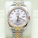 Rolex Datejust 36 116233 (2015) - Zilver wijzerplaat 36mm Goud/Staal (1/9)