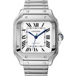 Cartier Santos WSSA0029 (2026) - Silver dial 35 mm Steel case (1/1)