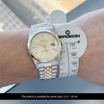 Rolex Datejust 36 16233 (1991) - Silver dial 36 mm Gold/Steel case (2/8)