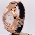 Chopard Happy Sport 275350-5002 (2019) - White dial 33 mm Rose Gold case (2/5)