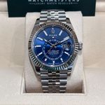 Rolex Sky-Dweller 336934 (2024) - Blue dial 42 mm Gold/Steel case (3/6)