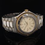 Ebel Discovery 193913 (Unknown (random serial)) - White dial 38 mm Gold/Steel case (8/8)