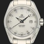 Omega Seamaster Aqua Terra 231.10.30.60.55.001 (2010) - Pearl dial 30 mm Steel case (2/8)