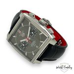 TAG Heuer Monaco Calibre 12 CAW211J.FC6476 (2020) - Grijs wijzerplaat 39mm Staal (5/8)