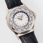 Patek Philippe World Time 5110G (2005) - White dial 38 mm White Gold case (5/8)