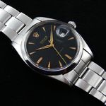 Rolex Oyster Precision 6494 (1960) - Black dial 34 mm Steel case (3/4)