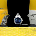 Breitling Superocean A17040 (1999) - Blauw wijzerplaat 41mm Staal (3/8)
