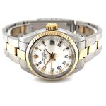 Rolex Lady-Datejust 6917 (1978) - White dial 26 mm Gold/Steel case (1/8)