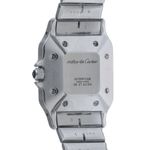 Cartier Santos 2961 (1987) - Wit wijzerplaat 29mm Goud/Staal (6/7)