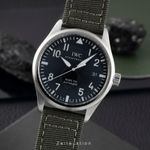 IWC Pilot Mark IW325501 (Unknown (random serial)) - Black dial 39 mm Steel case (1/8)