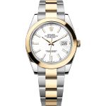 Rolex Datejust 41 126303 (2025) - Wit wijzerplaat 41mm Goud/Staal (1/1)