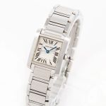 Cartier Tank Française SM W51008Q3 (2021) - 20 mm Steel case (1/8)
