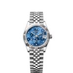 Rolex Datejust 31 278274 (Unknown (random serial)) - Blue dial 31 mm Steel case (1/8)