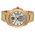 Cartier Calibre de Cartier W7100018 (2011) - Silver dial 42 mm Rose Gold case (6/14)