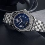 Breitling Wings Lady A67350 (Unknown (random serial)) - Black dial 31 mm Steel case (2/8)